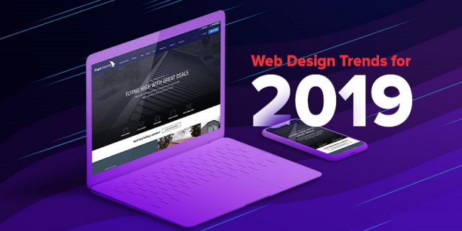 xu hướng thiết kế website 2019